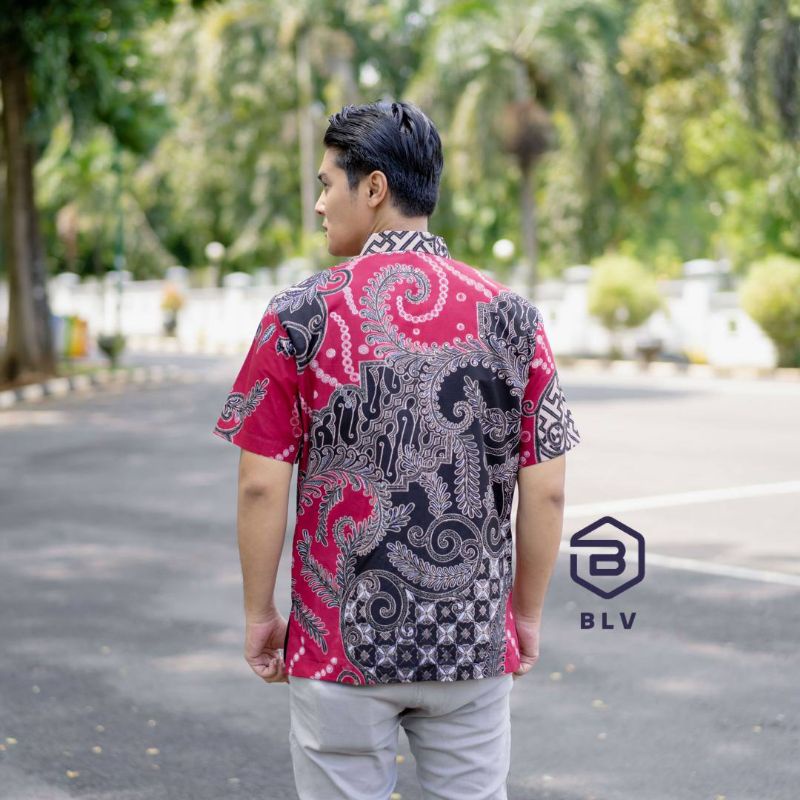 [BATIK PRIA] M.L.XL.XXL.3L.4L.5L Kemeja Batik indonesia Batik pria kemeja batik pria kemeja batik atasan batikbatik