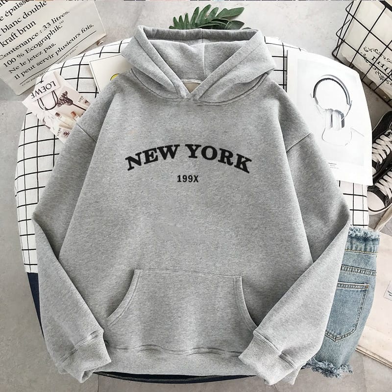 MYSTIQUE.ID-HOODIE NEW YORK LUCU DAN AESTHETIC