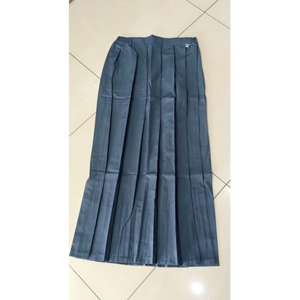 

Rok Abu SMA rampel/ lipat lipat tempahan merk MUTIARA bahan famatex berkualitas mutu terjamin,