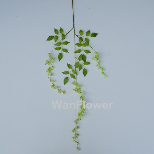 WANFlower Bunga  Juntai  Wisteria X3K HIJAU perTangkai 