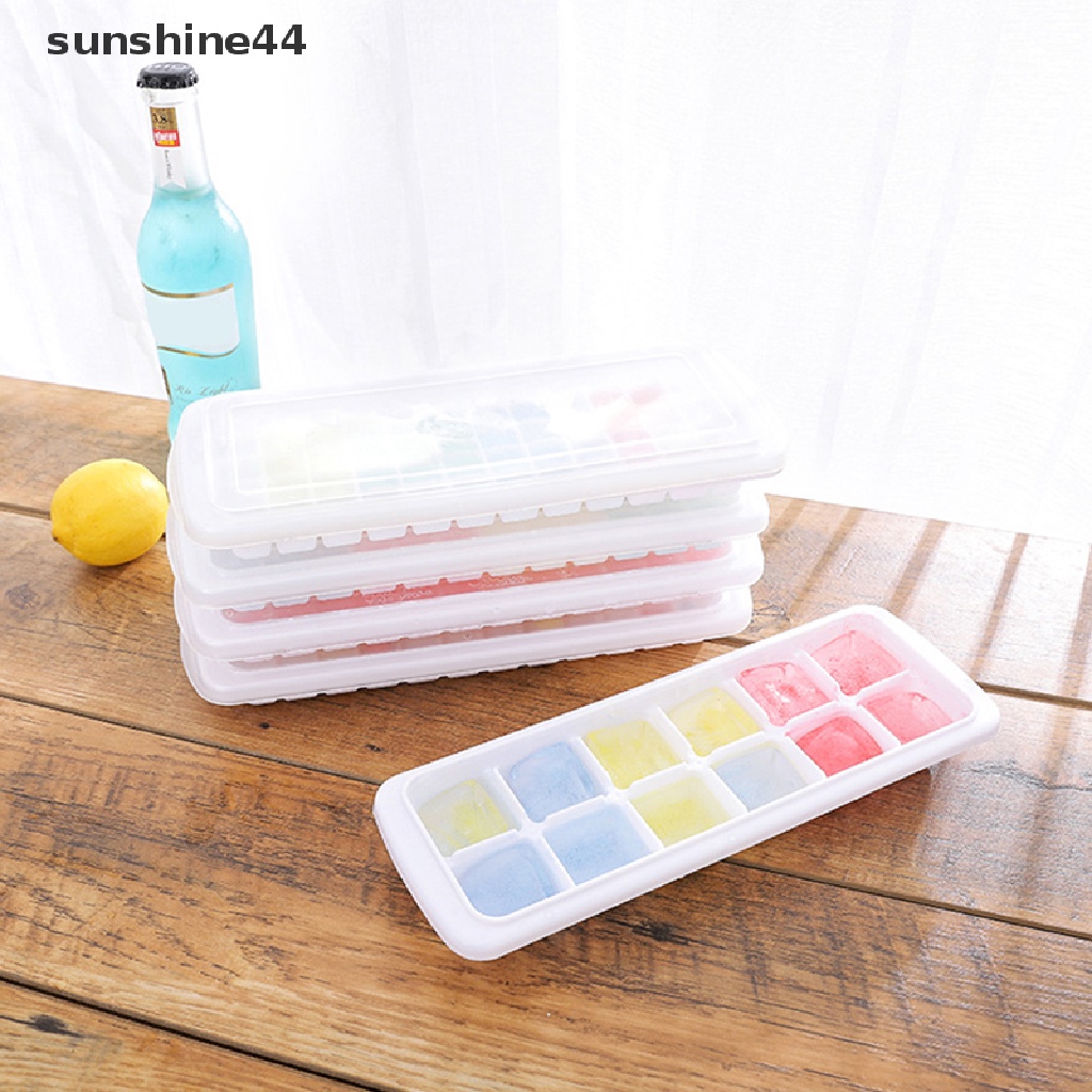 Sunshine Cetakan Es Batu 12 / 48 / 60 Sekat Bahan Plastik Untuk Cocktail