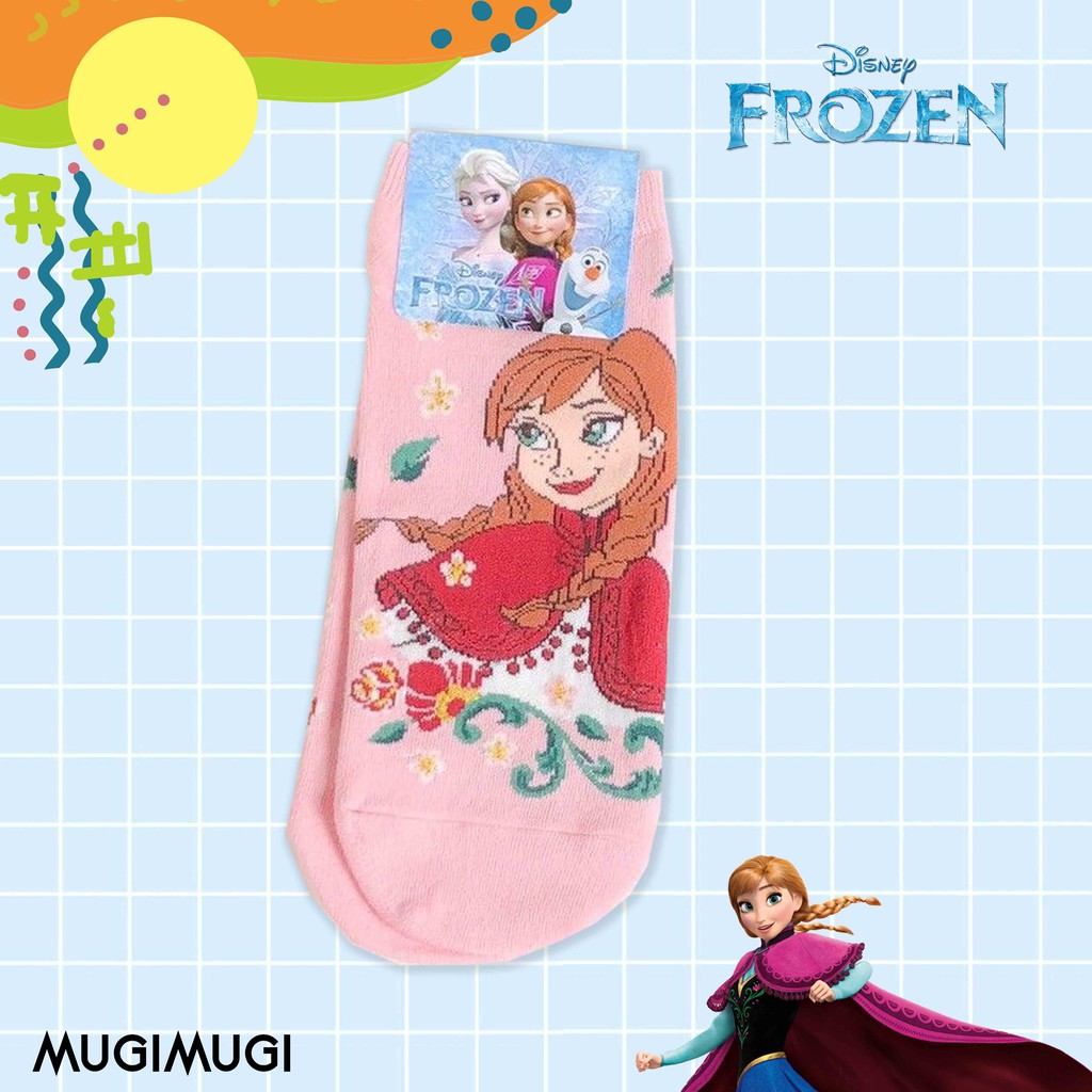 Kaos Kaki Disney Frozen / Kaos Kaki Elsa Anna Olaf