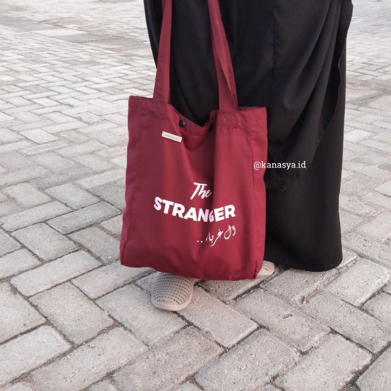 The Stranger | Lana Bag | Totebag Katun Drill(Twill) | Totebag Kajian | Totebag Dakwah