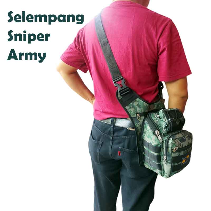 Selempang Loreng tactical Sniper