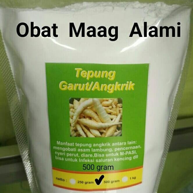 

Pati Asam Lambung/Tepung Garut/Tepung Angkrik 500 gr