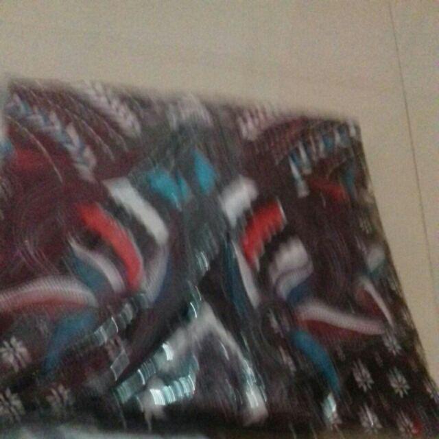 Maura Couple Keluarga Batik Sania Ruffle Batik Couple Sarimbit