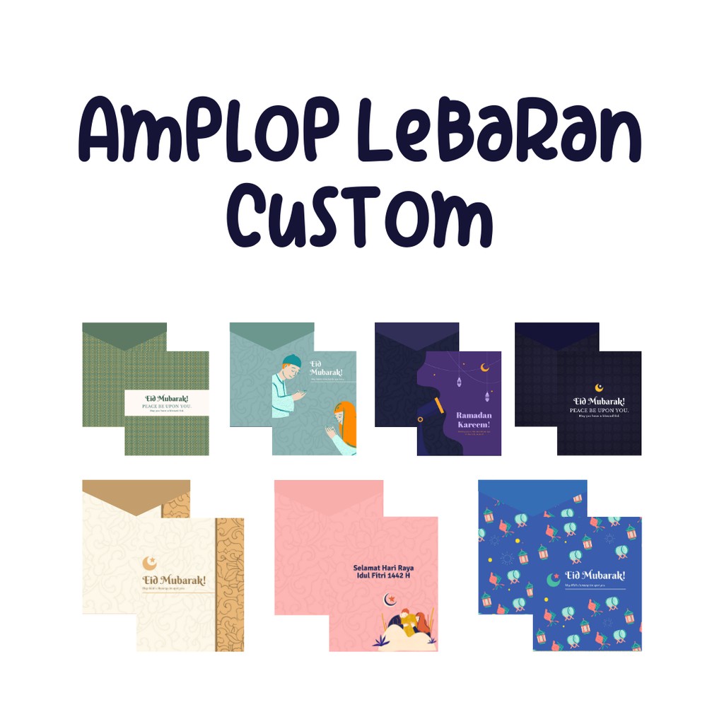 

Amplop Lebaran - Angpao - THR Custom Murah