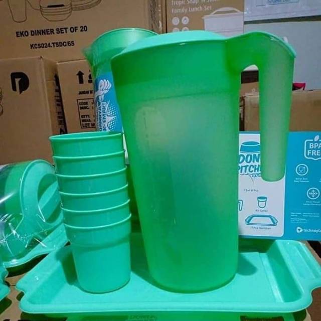 Set Teko, Gelas dan Nampan