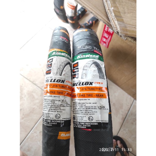 BAN KINGLAND KING VELLOX CTX DRAG BIKE 50/90 60/80 17
