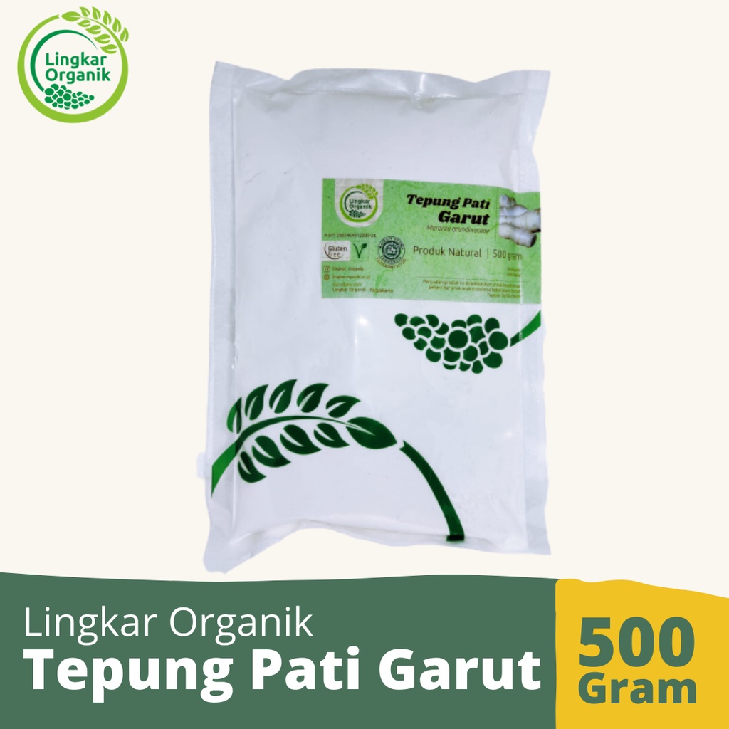 

Tepung Garut Mpasi Tepung Gluten Free Lingkar Organik