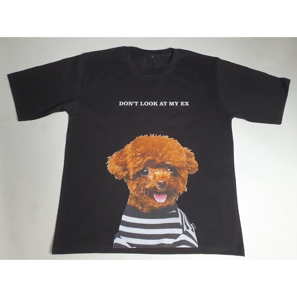 FIRSTLAST Oversized Tshirt Little Puppy | Kaos Oversize Pria dan Wanita