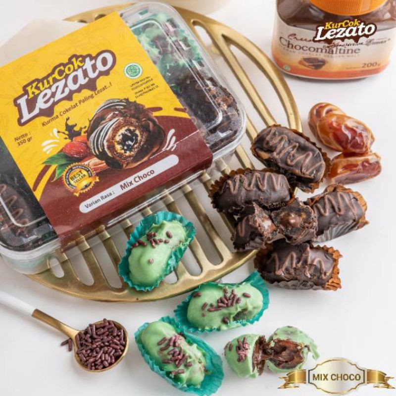 

Kurcok mix choko lezato || kurma coklat by lezato