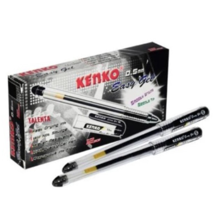 

sg PULPEN / BOLPEN / PEN / PENA GEL KENKO EASY GEL 0.5 MM