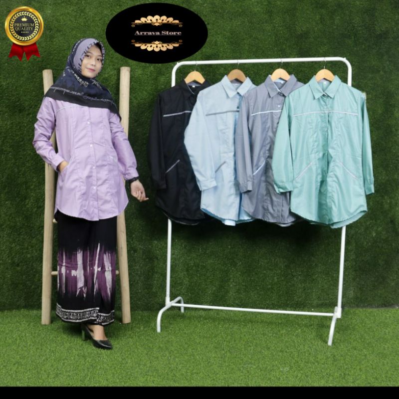Baju Tunik Santriwati Toyobo | Baju Wanita | Atasan Wanita | Tunik Santriwati | Tunik Santri Putri |