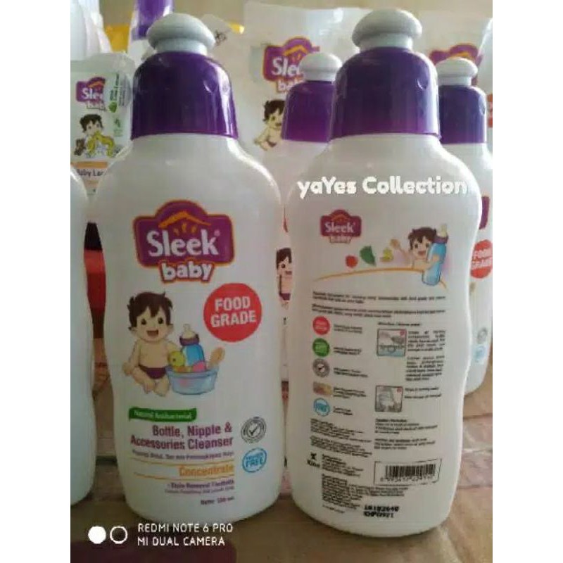 Sleek botol slek bottle 150ml pencuci Cuci botol sleak 150 ml