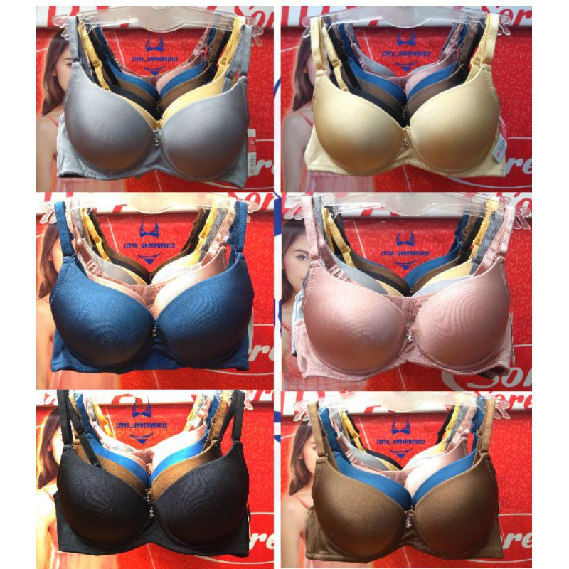 bh busa tebal | push up bra elena 24410 kawat + busa tebal