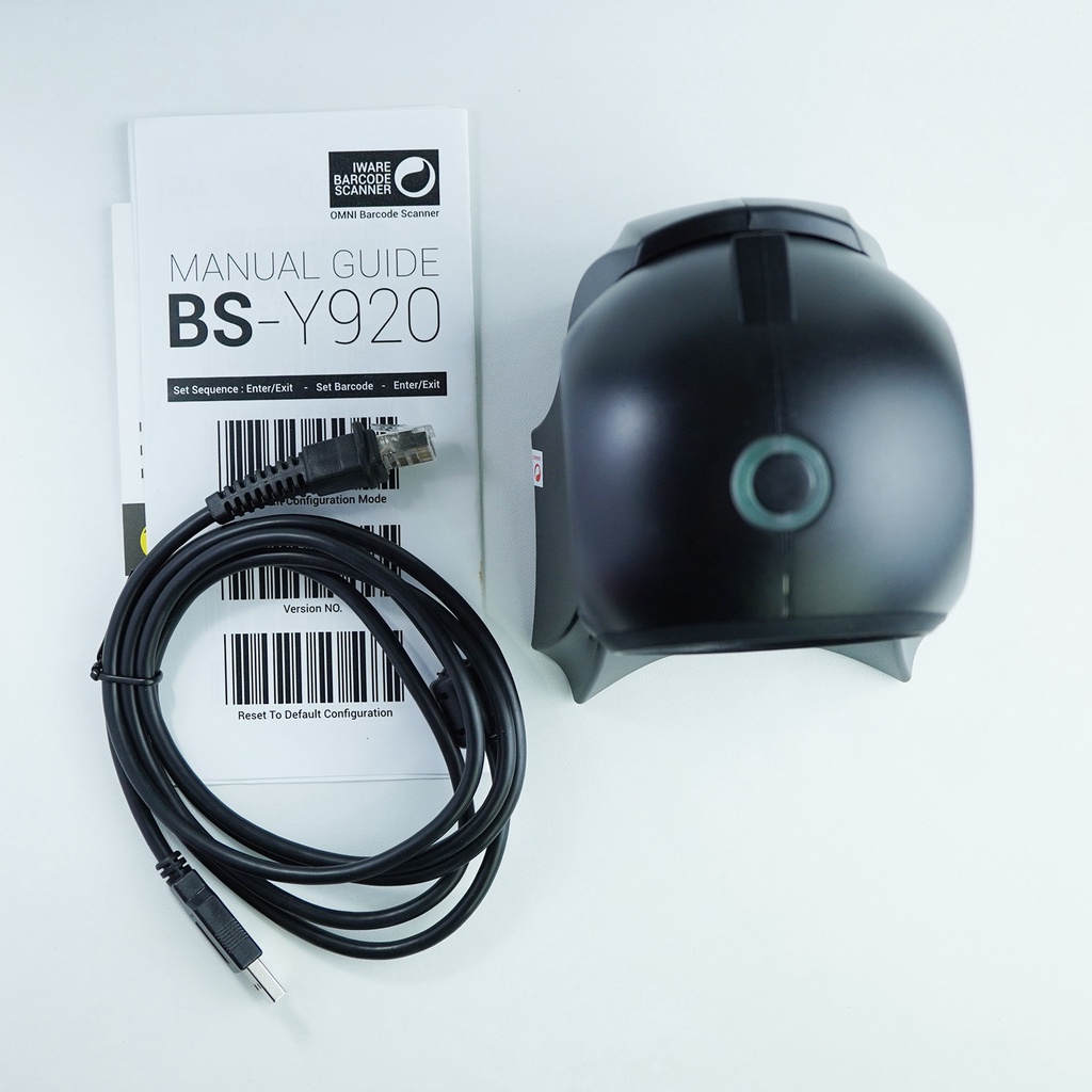 BARCODE SCANNER IWARE Y920 1D OMNI DUDUK USB AUTOSCAN