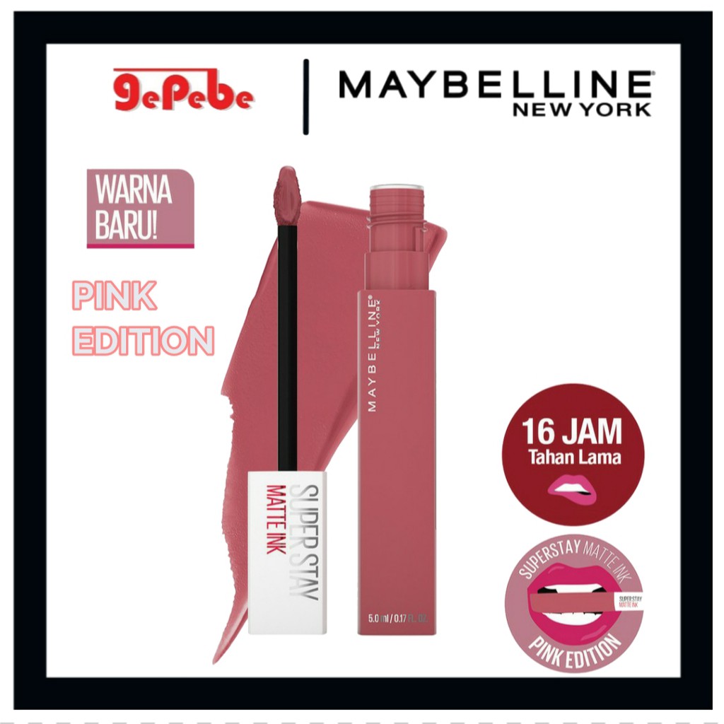 MAYBELLINE SUPERSTAY MATTE INK PINK EDITION