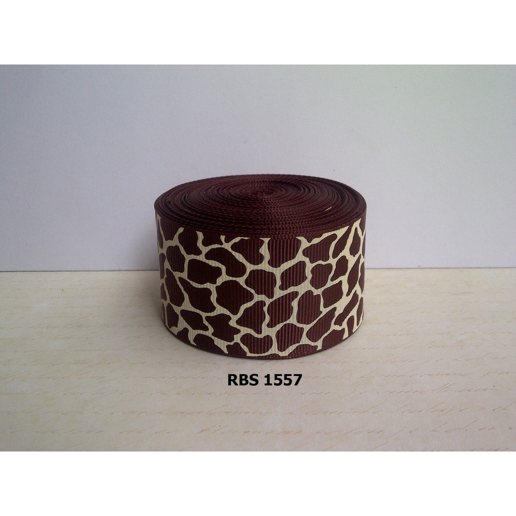

[10 YARD] PITA GROSGRAIN MOTIF JERAPAH SALE RBS 1557