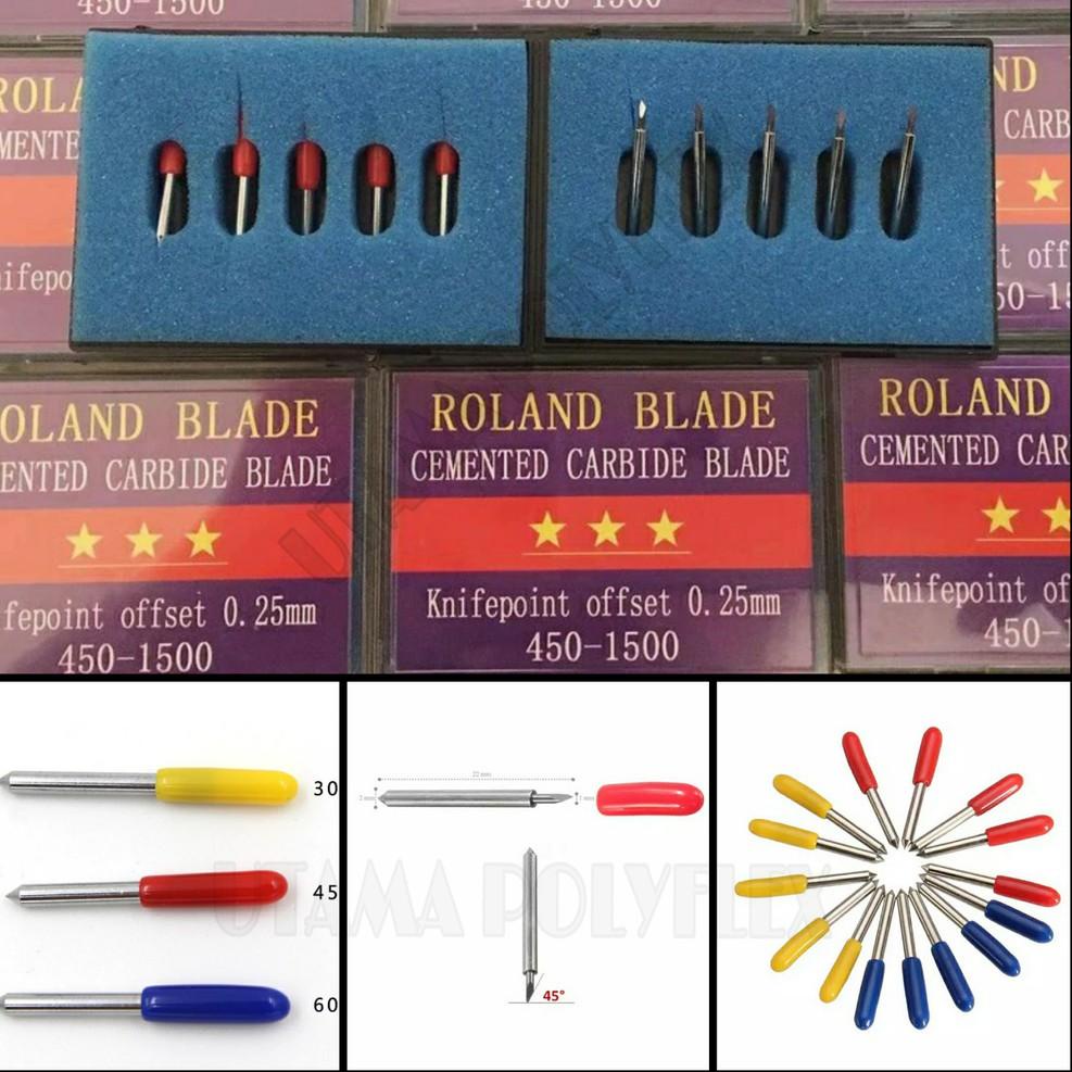 

Kirim Langsung Roland Blade Jinka Teneth / Mata Pisau Mesin Cutting Sticker Vinyl Polyflex / Jarum M