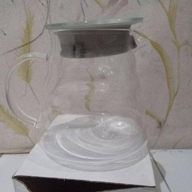 Teko Kaca Teh / Server Kopi Atau Coffee Server Glass