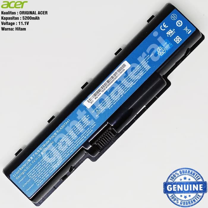 Original Baterai Acer Aspire 4736 4736G 4736Z 4740 4740G 4520 4530