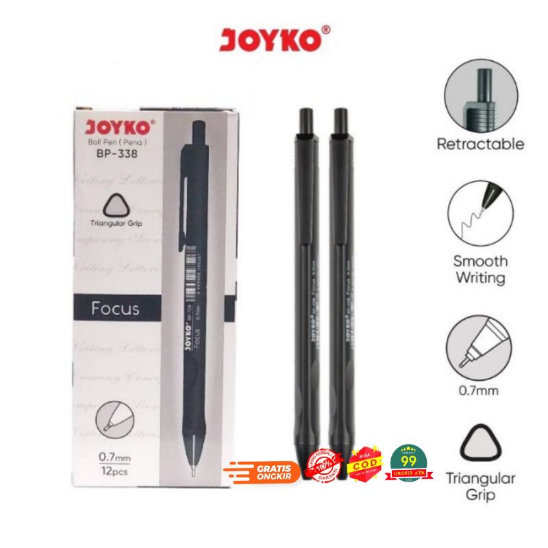 

Bolpen JOYKO Vokus BP-338 Pulpen / Clickker / pena / pen / Bolpoint