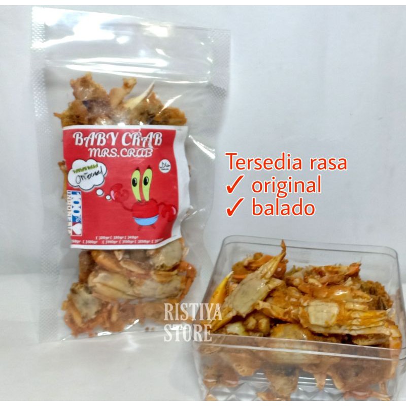 

baby crab crispy camilan lauk