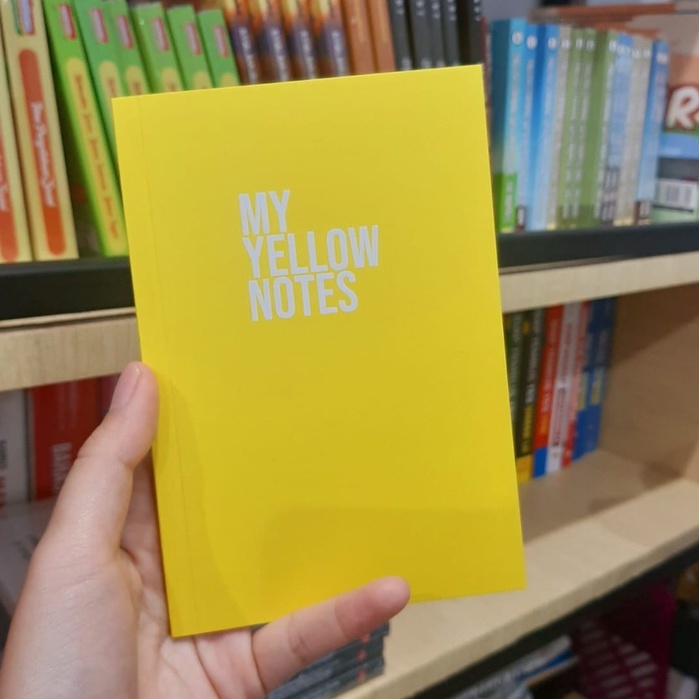 

MY YELLOW NOTE BLOCK NOTE BUKU CATATAN POLOS ISI 50 LEMBAR