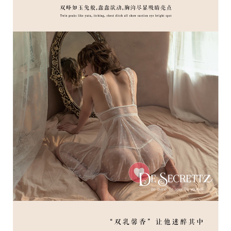 DeSecrettz JOSELYN Baju Tidur Wanita Dewasa Sexy, Includes Lingerie Sexy and G String, Baju Tidur Sexy, Baju Haram Sexy, Baju Tidur Wanita Sexy, Baju Dinas Depan Suami, Sexy Babydoll Lingerie, Pakaian Dalam Wanita Sexy, Lingeri Seksi, Lingerie Murah