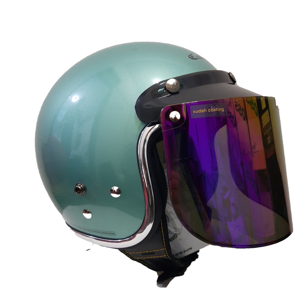 Helm Cargloss Retro JZ Green List Croom