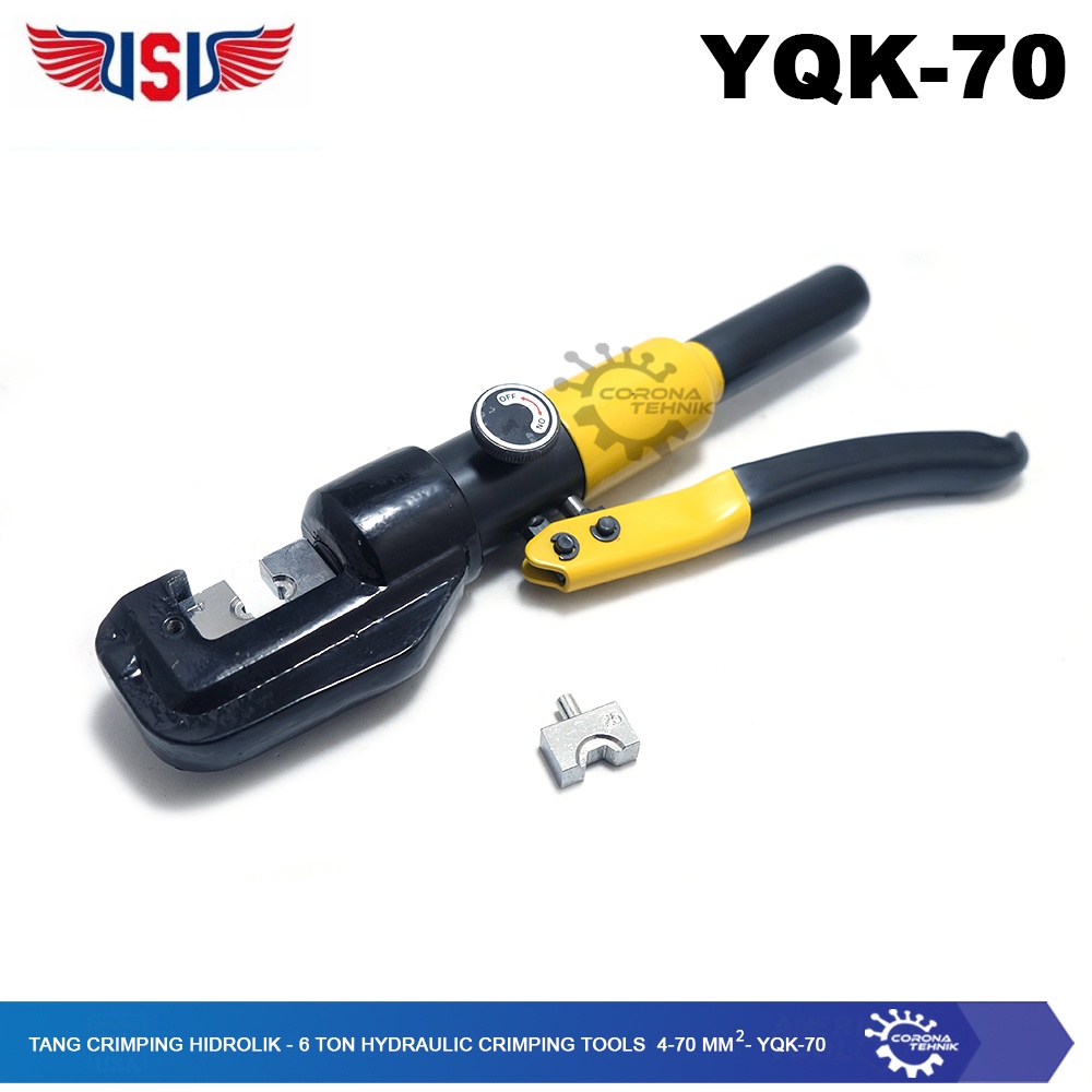 YQK-70 - Tang Crimping Hidrolik - 6 Ton Hydraulic Crimping 4-70 mm