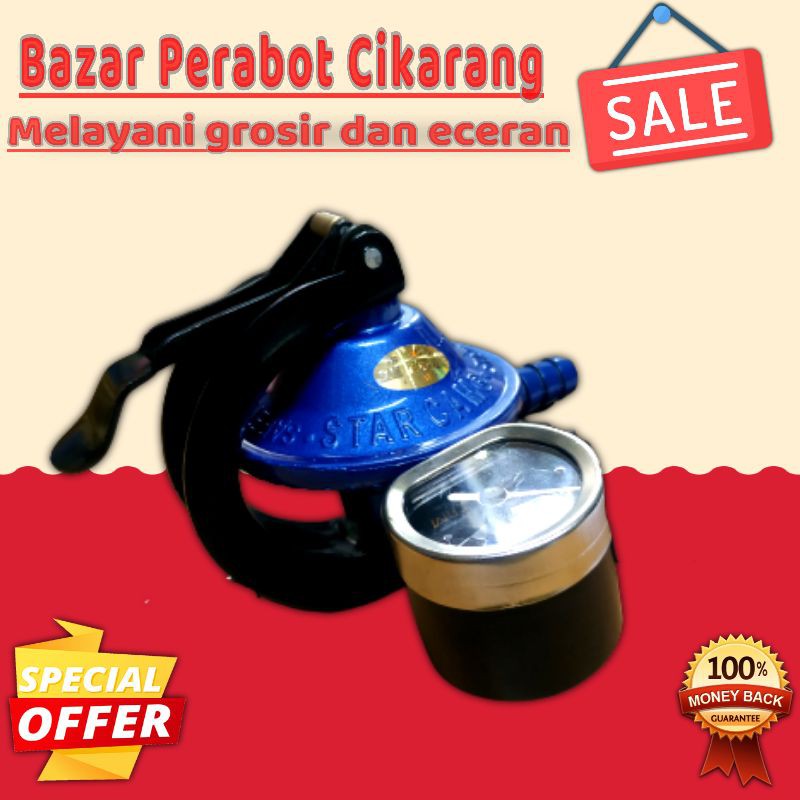 Regulator Star Cam / Kepala Gas Star cam