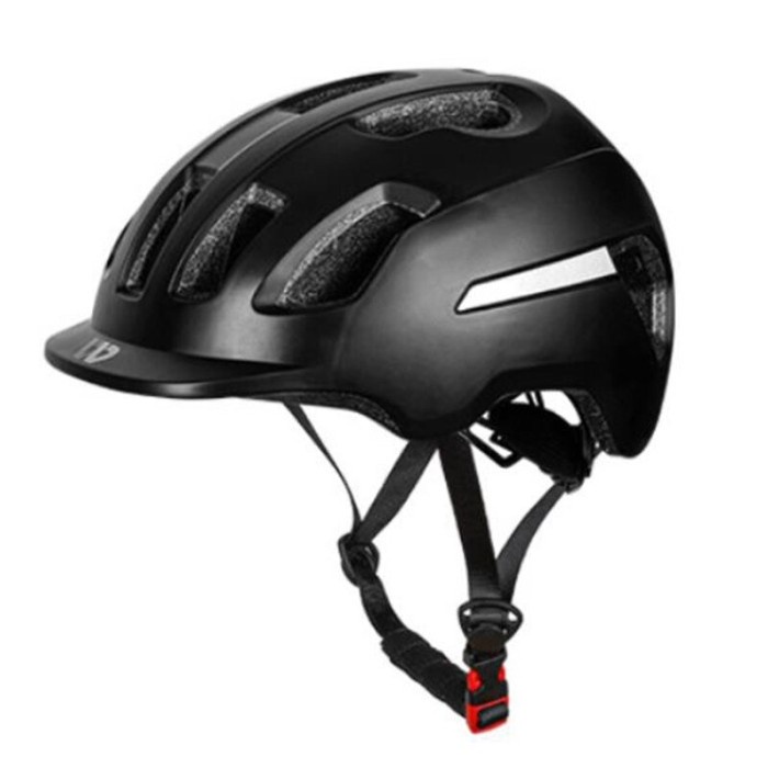 WEST BIKING Helm Sepeda Cycling Helmet with Reflective - WB152 - Black