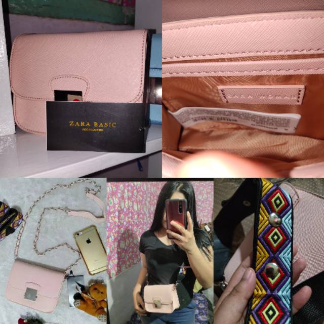 ZARA women crossbody bag