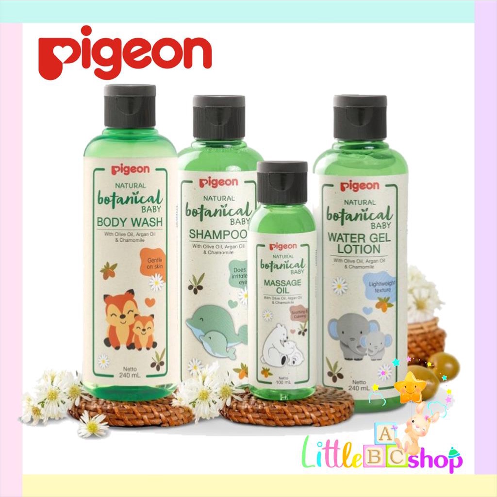 Pigeon Botanical Body wash /  shampoo /massage oil /water gel lotion-