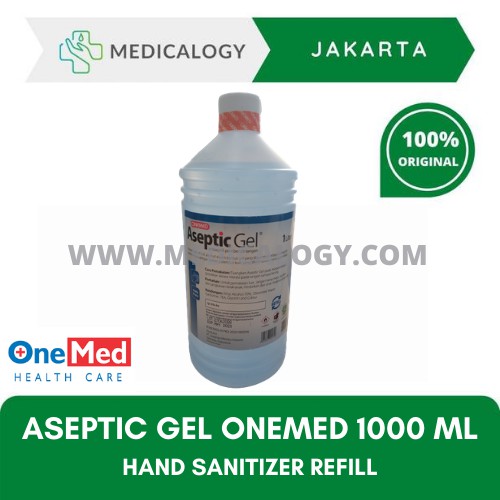 Aseptic Gel Onemed 1 Liter | Aseptik Hand Sanitizer | Pembersih tangah