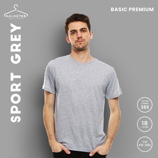  Kaos  Polos  KALOSTEE Premium Basic 28s 100 Cotton Sport 