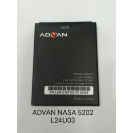 Baterai Handphone Advan NASA 5202 L24U03 Original Batre Batrai Advance Dual Battery ORIGINAL 100%
