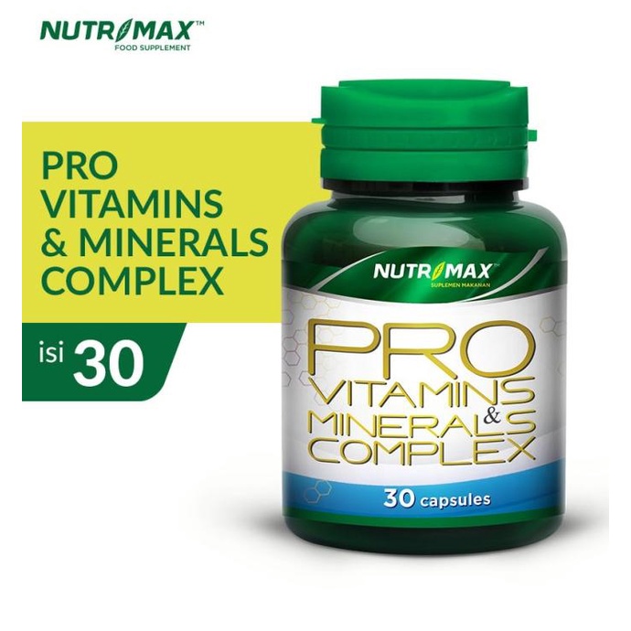 NUTRIMAX PRO VITAMINS & MINERAL COMPLEX 30 NATURECAPS