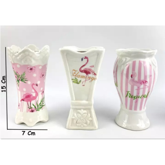 Tempat Dupa Arab Keramik mabkharah Flaminggo Ukuran 7x15cm