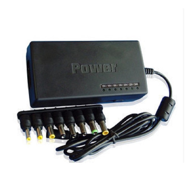 Power Adaptor Charger Universal DC 12V/15V/16V/18V/19V/20V/24V 4-5A 96W untuk Laptop ASUS ACER DELL Lenovo Sony Toshiba