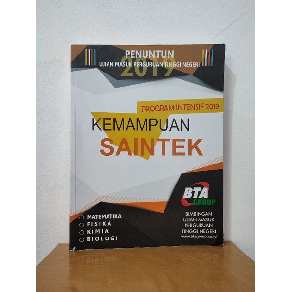 Buku program insentif 2019 kemampuan saintek BTA group
