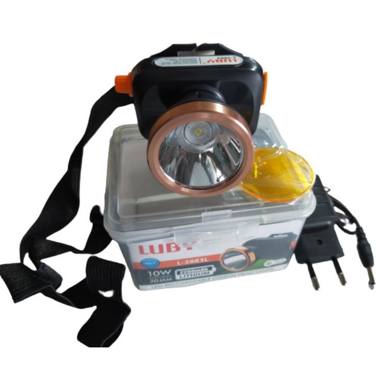 Luby L2883L Senter Kepala Super Terang / Headlamp Outdoor LED Waterproof