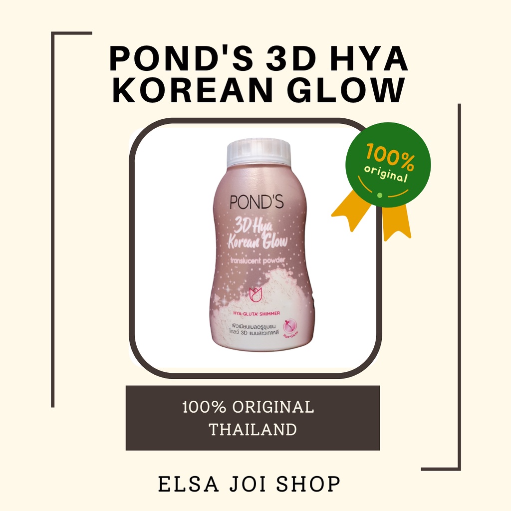 POND'S 3D HYA KOREAN GLOW - 50 Gr ORIGINAL FROM THAILAND