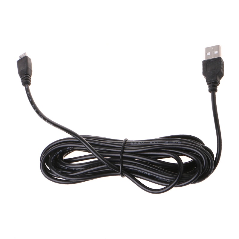 VIVI   3.5m Car Camera DVR Power Cable Charger Adapter for Dash Cam Output 5V/2A Mini Micro USB