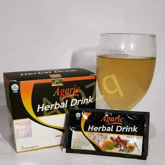 

Agaric herbal drink Minuman pengencer darah