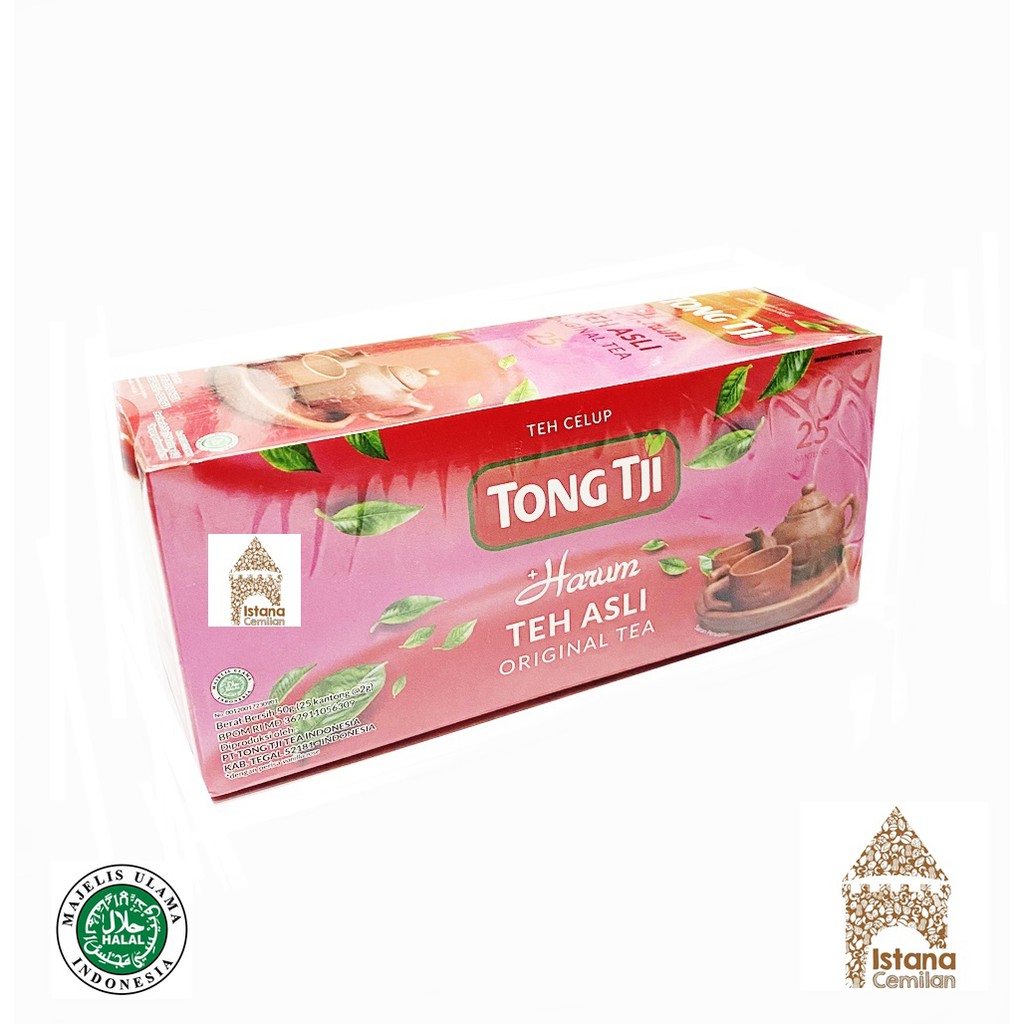 Tong Tji TEH ASLI HARUM Teh Celup (isi 25 pcs)