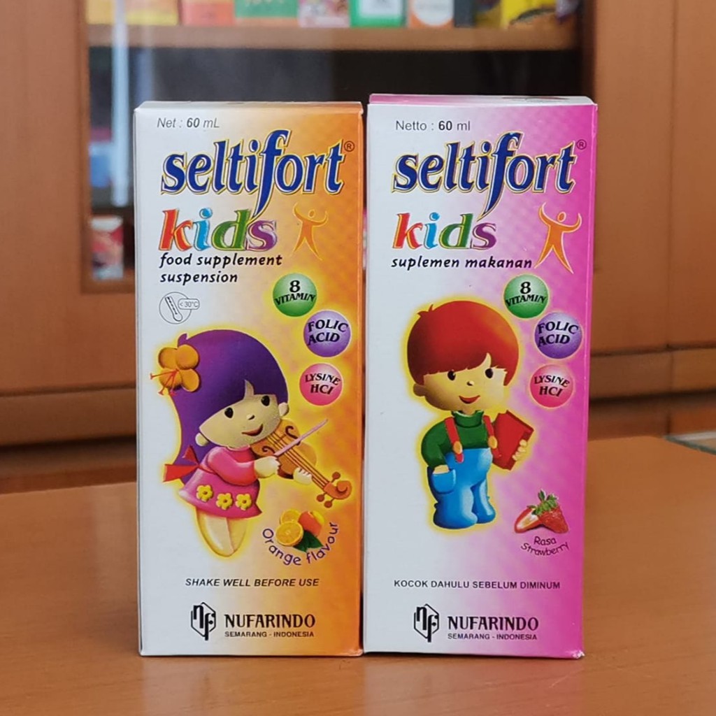 SELTIFORT KIDS SYR  60ML Multivitamin Pertumbuhan Anak