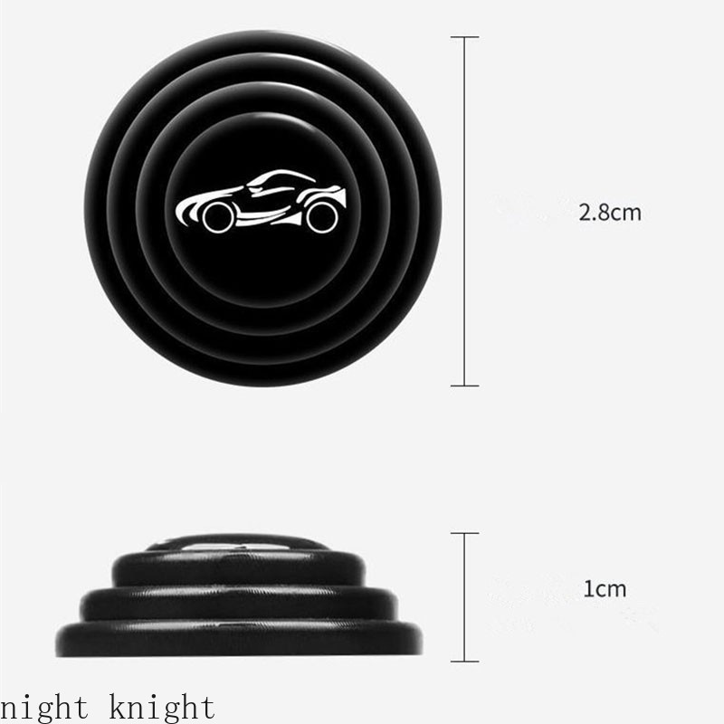 Car Accessories Rubber Pad For Car Buffer Pier Trunk Engine Cover Door Abnormal Noise Cushion Pad Damping Block Bands Modified Grommet Sticker